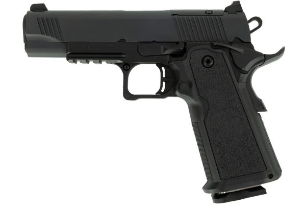 Tisas 1911 Carry DS 9mm, 4.25" Barrel, Black Cerakote, Picatinny Rail, 17rd - Image 2