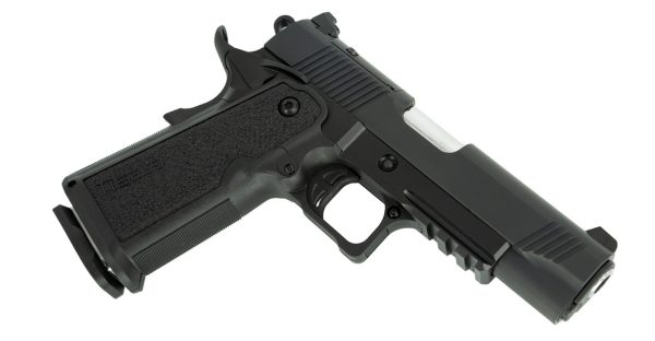 Tisas 1911 Carry DS 9mm, 4.25" Barrel, Black Cerakote, Picatinny Rail, 17rd - Image 3