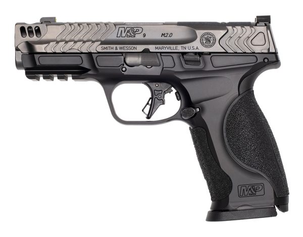 Smith & Wesson M&P M2.0 Performance Center 9mm, Carry Comp 4.22" Barrel, Gray, Optic Ready, 17rd - Image 2