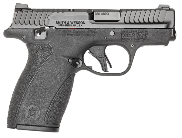 Smith & Wesson Bodyguard 2.0 380 ACP, 2.75" Barrel, Black, Manual Safety, 10rd