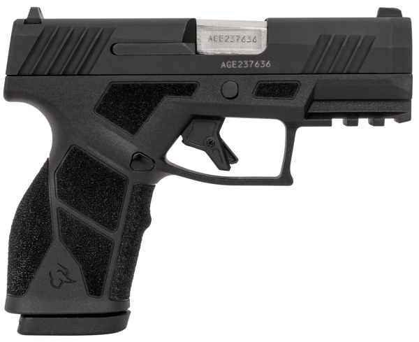 Taurus GX2 9mm, 3.38" Barrel, Black, Steel Frame, Manual Safety, 13rd