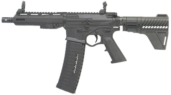 ATI Alpha Maxx 5.56x45mm, 7.5" Threaded Barrel, Black, Pro 2A Blade Brace, M-Lok Handguard, 60rd - Image 2