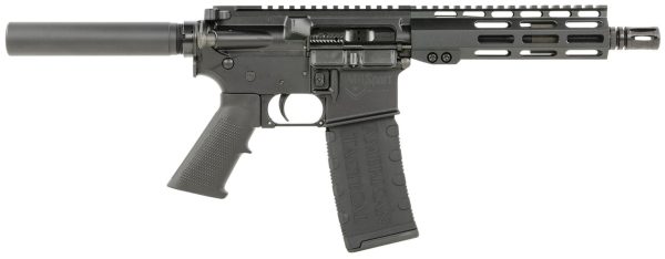 ATI Mil-Sport Pistol AR-15 5.56/.223, 7.5" Barrel, M-LOK, No Brace, Black, 30rd