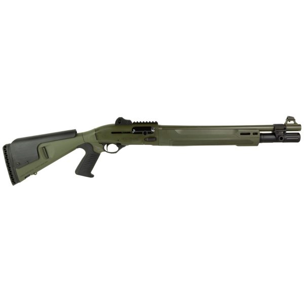 Beretta 1301 Tactical Mod 2 12 Ga, 3" Chamber 18.5" Barrel, Olive Drab Green, M-Lok Forend, 7rd