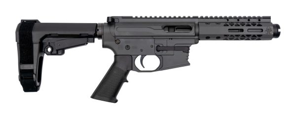 Black Rain Ordnance Fallout CQB 9mm, 4" Barrel, SBA3, Smoke Cerakote, 30rd