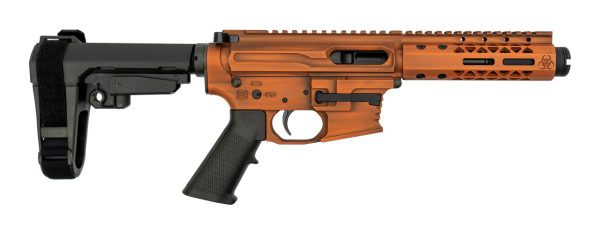 Black Rain Ordnance Fallout CQB 9mm, 4" Barrel, SBA3, Tequila Sunrise Cerakote, 30rd