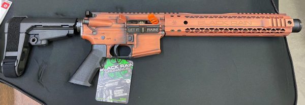 Black Rain Ordnance Spec15 Pistol 5.56/.223, Copper Suede, SBA3, 30rd