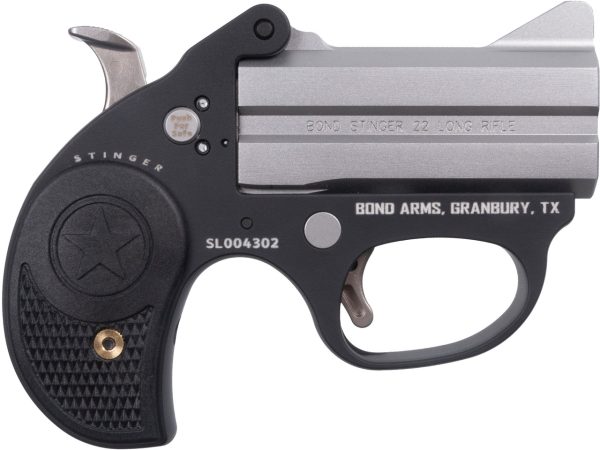 Bond Arms Stinger 22 LR, 3" Barrel, Black Grip, 2rd