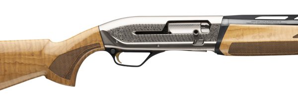 Browning Maxus II Ultimate 12 Ga, 3" Chamber 26" Barrel, Nickel Rec, Maple Stock, 4rd - Image 3