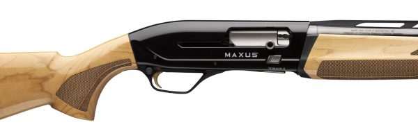 Browning Maxus II Hunter 12 Ga, 3" Chamber 28" Barrel, Black Rec, Maple Furniture, 4rd - Image 3