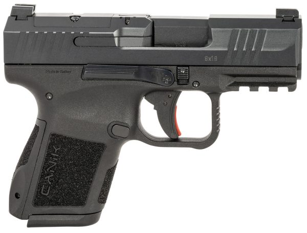 Canik METE MC9 9mm, 3.18" Barrel, Black, Optic Ready, 15rd