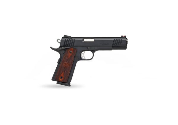 Charles Daly 1911 45 ACP, 5" Barrel, Black, Walnut Grips, 8rd