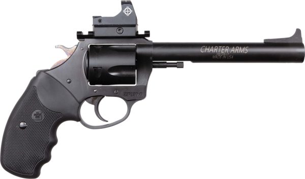 Charter Arms Target Mastiff 44 S&W Special, 6" Barrel, Black, Includes Sightmark Micro Optic, 5rd