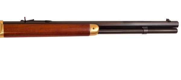 Cimarron 1866 Yellowboy 38 Special, 20" Barrel, Brass Rec, Walnut Furniture, 10rd - Image 4