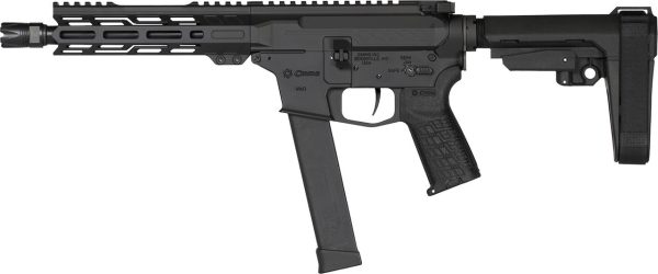 CMMG Banshee MKG 45 ACP, 8" Taper Threaded Barrel, Black Cerakote, CMMG RipBrace, 13rd - Image 2