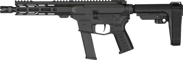 CMMG Banshee MKGS 40 S&W, 8" Taper Threaded Barrel, Black Cerakote, CMMG RipBrace, 22rd - Image 2