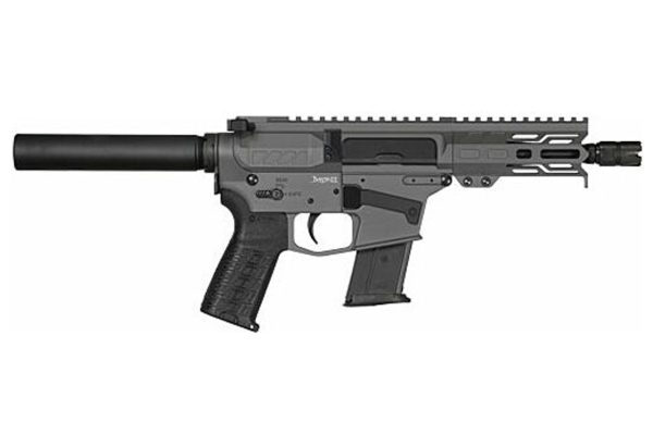 CMMG Banshee MK57 5.7x28mm, 5" Barrel,Tungsten Gray, Polymer Grip, 20rd