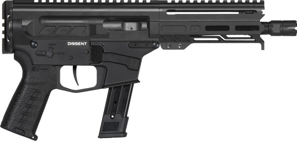 CMMG Dissent MKGS 9mm, 6.5" Threaded Barrel, Black, M-Lok Handguard, 33rd