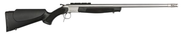 CVA Scout .35 Whelen, 25" Barrel, DEAD-ON Mount, Black/Stainless, Single-Shot