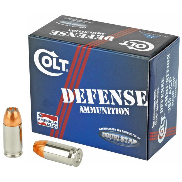 DoubleTap Colt Defense 380 ACP, 90gr, Jacketed Hollow Point, 20Bx - Image 2