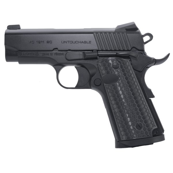 Girsan MC1911 SC Untouchable 9mm, 3.4" Barrel, Black, G10 Grip, 7rd - Image 2