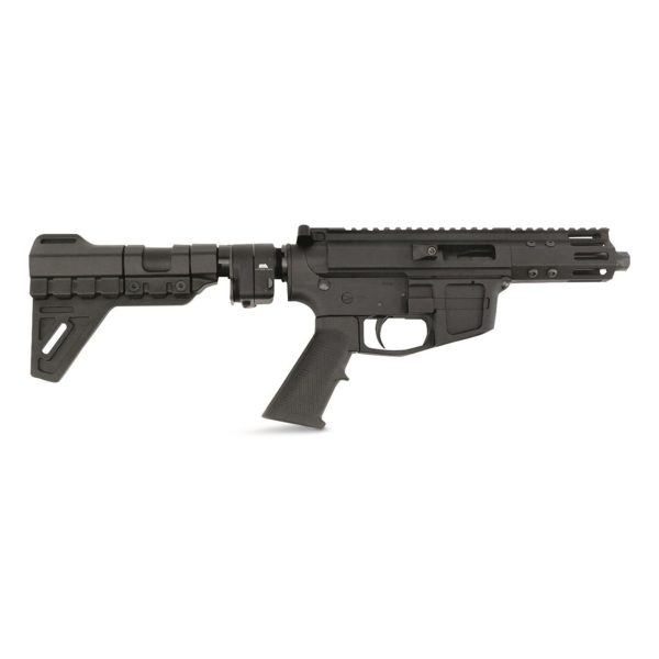 FM-Products FMP9 9mm, 5" Threaded Barrel, Glock Mags, Sylvan Arms Adapter, Black