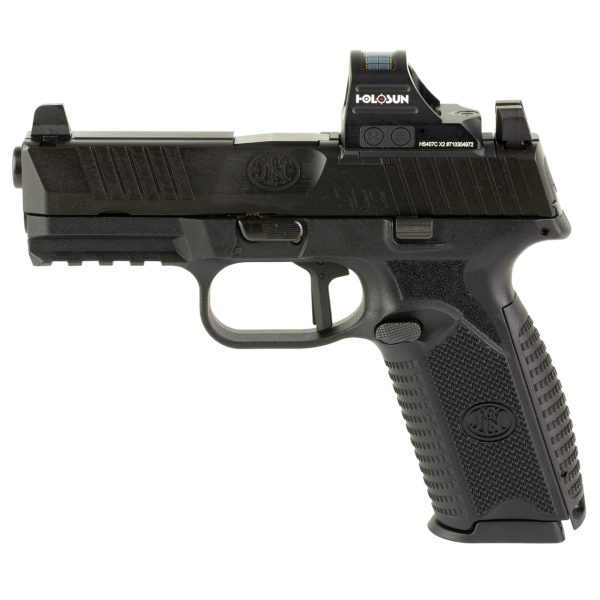 FN 509 MRD 9mm, 4" Barrel, Black, Holosun 407C Red Dot, 17rd - Image 2