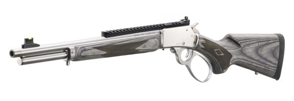 Marlin 336 SBL Series 44 Remington Magnum/44 Special, 16.1" Threaded Barrel, Gray Laminate Furniture, Stainless Rec,8rd - Image 5