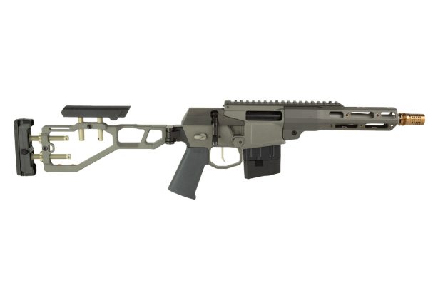 Q Mini Fix 300 Blackout, 8" Barrel, Gray, Side-Folding Q Stock,10rd