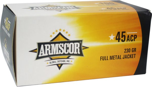 Armscor Pistol Value Pack .45 ACP, 230gr, FMJ, 100rd Box