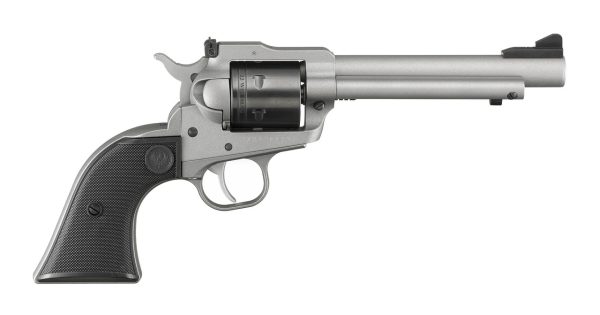 Ruger Super Wrangler 22 Mag/ 22 LR, 5.5" Barrel, Silver, Adjustable Sights, 6rd