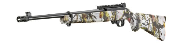 Ruger 10/22 Fifth Edition 22 LR, 18.5" Barrel, Black, American Camo Stock, 10rd - Image 6