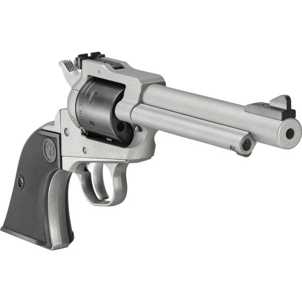 Ruger Super Wrangler 22 Mag/ 22 LR, 5.5" Barrel, Silver, Adjustable Sights, 6rd - Image 2