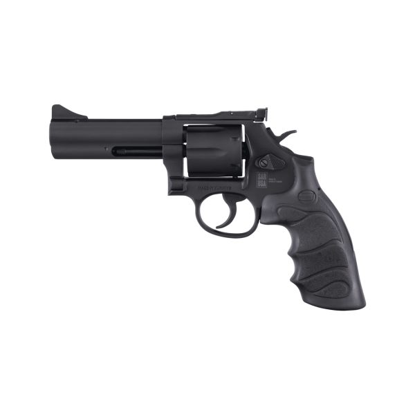 SAR SR 38 Special/357 Magnum, 4" Barrel, Black, Steel Frame, 6rd - Image 2