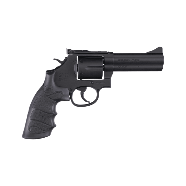 SAR SR 38 Special/357 Magnum, 4" Barrel, Black, Steel Frame, 6rd