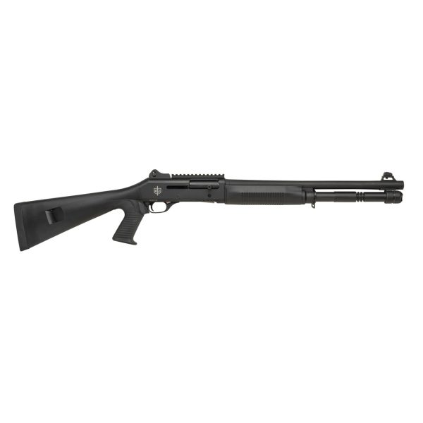 MAC M1014 M4 Type Semi-Auto 12 Ga, 3" Chamber 18.5" Barrel, Black, 5rd