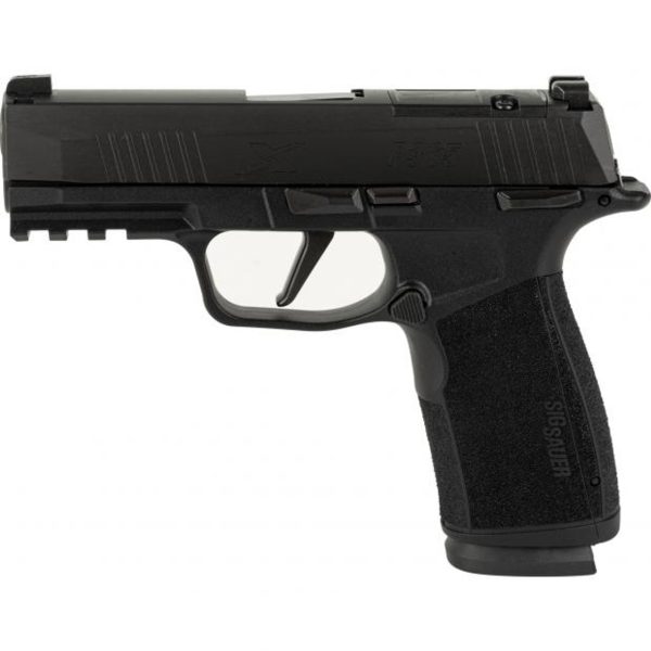 Sig Sauer P365 XMacro 9mm, 3.7" Barrel, Black, Optic Ready, 17rd