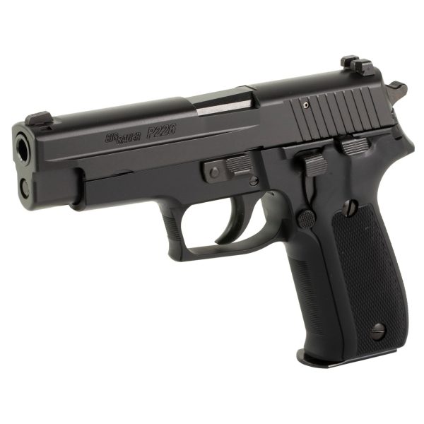 Sig Sauer P226 40th Anniversary 9mm, 4.4" Barrel, Black, Contrast Sights, 15rd - Image 3