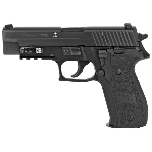 Sig Sauer P226 MK25 9mm, 4.4" Barrel, Black, Manual Safety, 15rd - Image 2