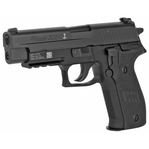 Sig Sauer P226 MK25 9mm, 4.4" Barrel, Black, Manual Safety, 15rd - Image 3