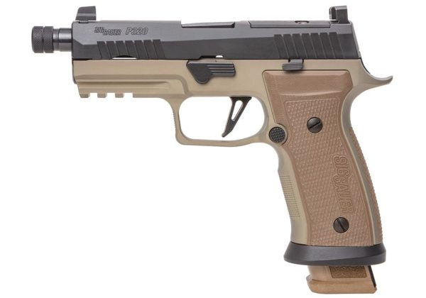 Sig Sauer P320 AXG Combat 9mm, 4.6" Barrel, Flat Dark Earth, 21rd Mag - Image 2