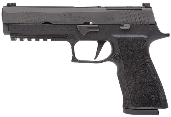 Sig Sauer P320 XTen 10mm, 5" Barrel, Black, X-Ray 3 Sights, 15rd - Image 2