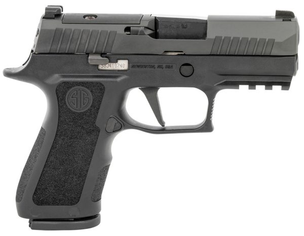 Sig Sauer P320 XCompact 9mm, 3.6" Barrel, Black, Optic Ready, NMS, 15rd