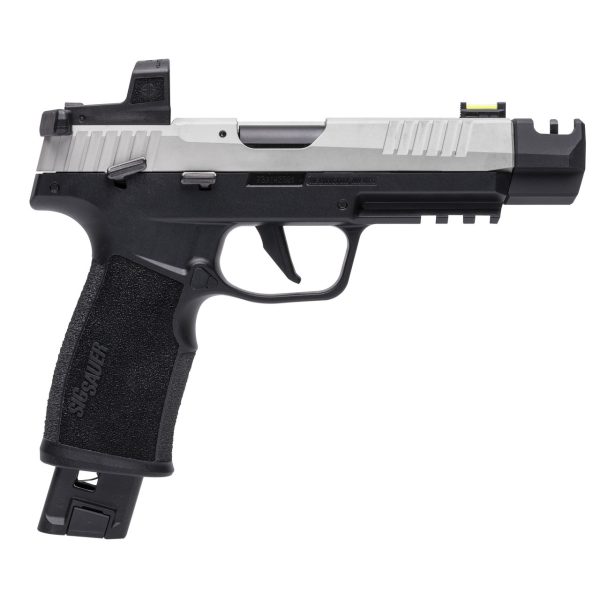 Sig Sauer P322 Compact 22 LR, 4" Barrel, Silver/Black Frame, ROMEO Zero Red Dot, 25rd