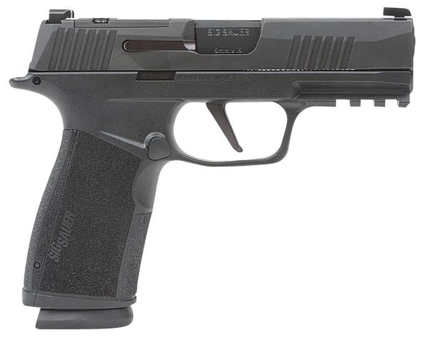 Sig Sauer P365 XMACRO Compact 9mm, 3.7" Barrel, Black, Optic Ready, 17rd