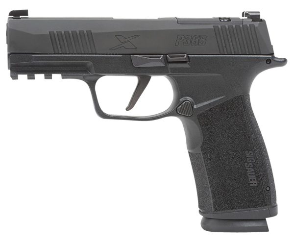 Sig Sauer P365 XMACRO Compact 9mm, 3.7" Barrel, Black, Optic Ready, 17rd - Image 2