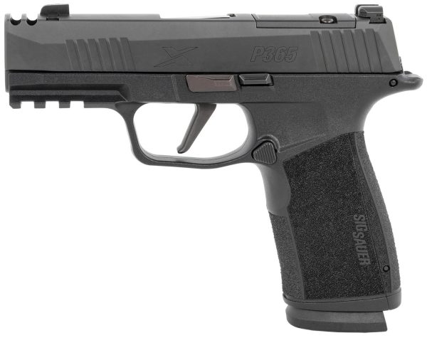 Sig Sauer P365 XMacro 9mm, 3.1" Barrel, Black, Compensator, Optic Ready, 17rd - Image 2