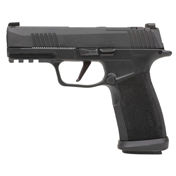 Sig Sauer P365 XMacro TacOps 9mm, 3.7" Barrel, Black, NMS, Optic Ready, 17rd - Image 2