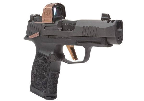 Sig Sauer P365-XL Rose 9mm, 3.7" Barrel, Black, RomeoZero Elite Sight, 12rd - Image 3