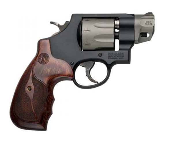 Smith & Wesson 327 Performance Center 357 Mag/38 Spl 2" Barrel 8rd Capacity, Wood Grip Black